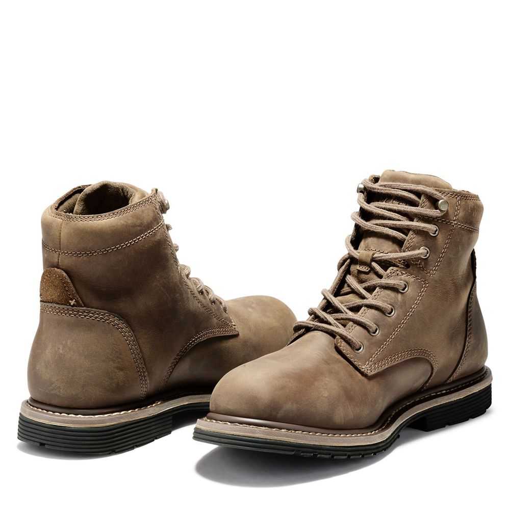 Botas Masculino - Timberland Pro Millworks 6\" Soft Toe - UTMHQ8345 - Marrom